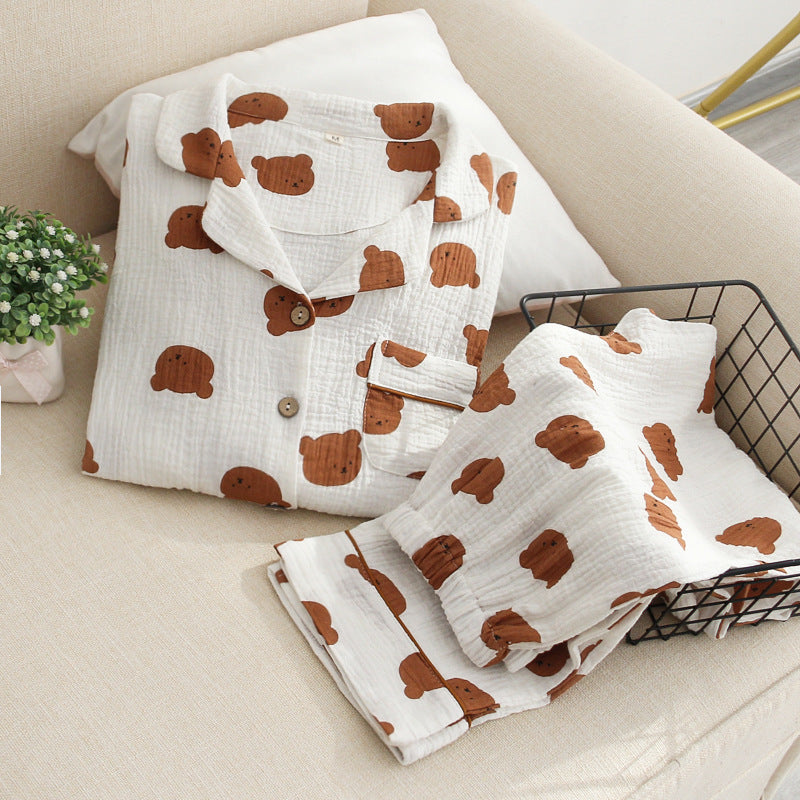 The Cartoon Teddy Pajama Set Original Pajamas-Original Pajamas