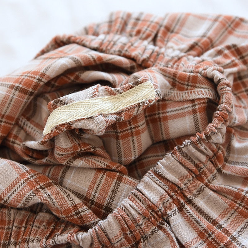 The Flannel Blue Brown Original Pajamas-Original Pajamas