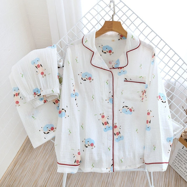 The Floral Fruity Light Original Pajamas-Original Pajamas