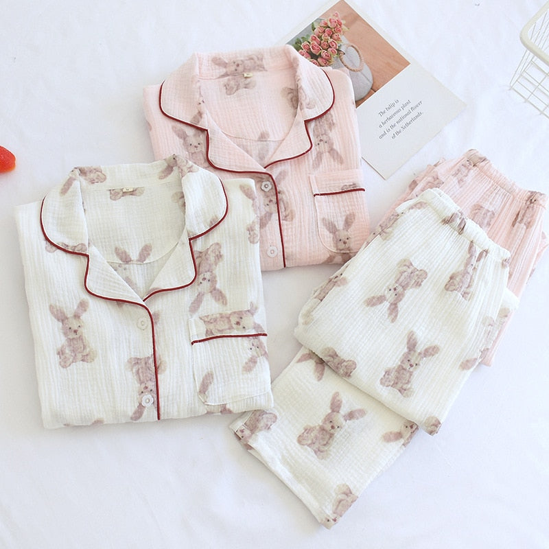 The Cute Rabbit Best Cotton Pajamas-Original Pajamas