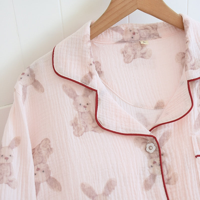 The Cute Rabbit Best Cotton Pajamas-Original Pajamas