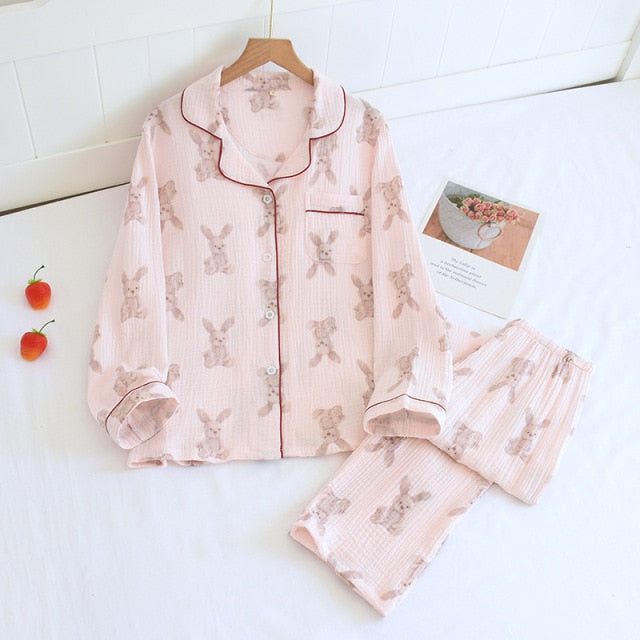 The Cute Rabbit Best Cotton Pajamas-Original Pajamas