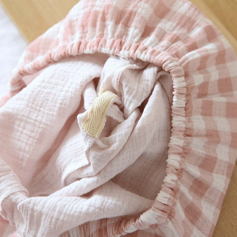 The Short Sleeve Plaid Original Pajamas-Original Pajamas