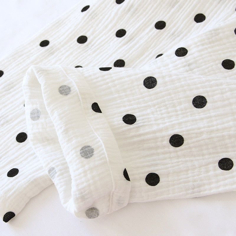 The Polka Black Dot Original Pajamas-Original Pajamas