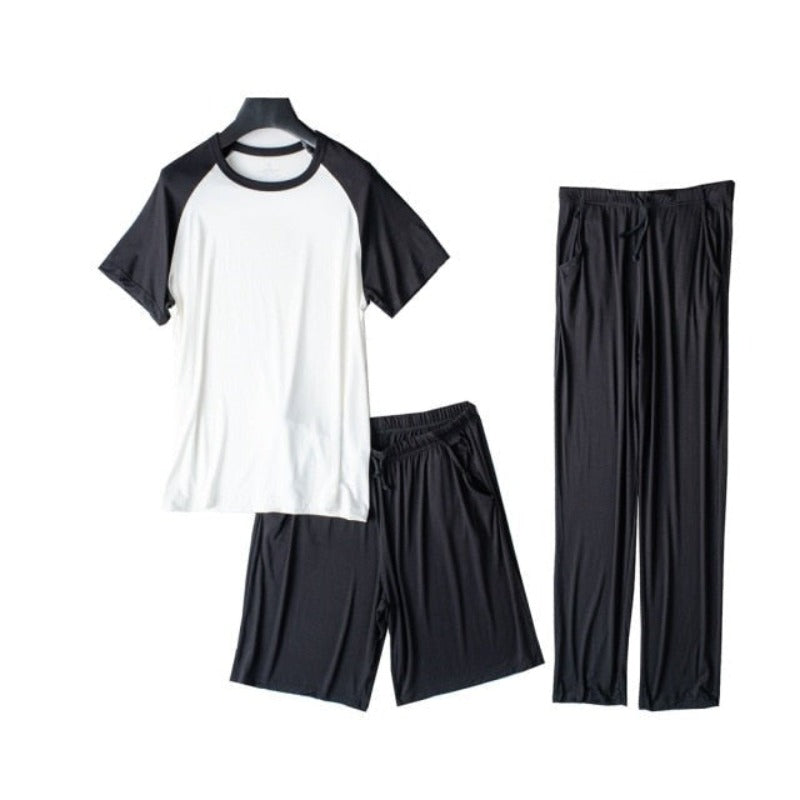 The Spring & Summer Men Original Pajamas 3 Piece Set-Original Pajamas