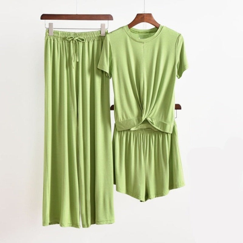 The Home Suit Solid Original Pajamas-Original Pajamas