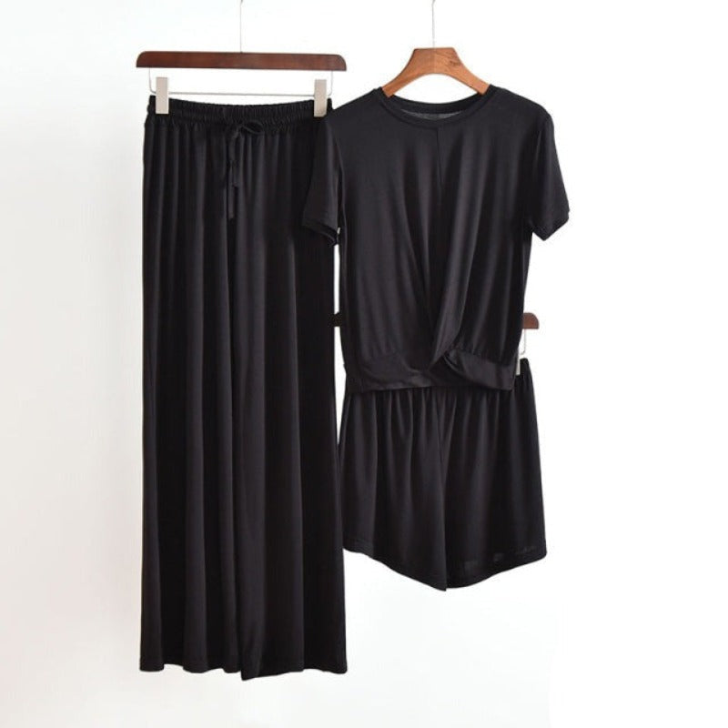 The Home Suit Solid Original Pajamas-Original Pajamas