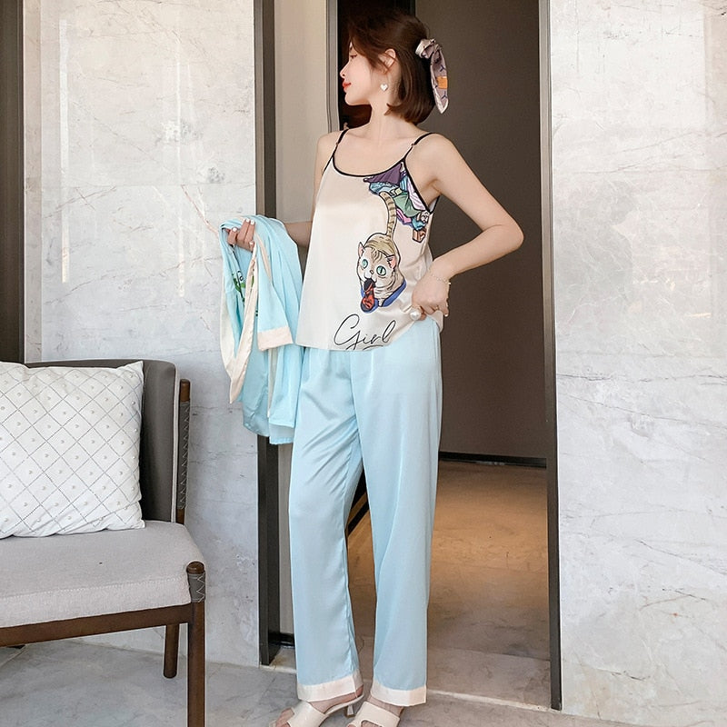 The Cyan Pajama Set Original Pajamas-Original Pajamas