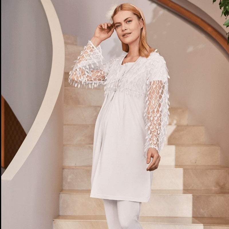 The Cotton Leaf Pregnancy Pajama Set Original Pajamas-Original Pajamas