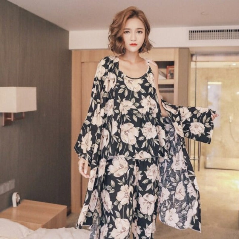 The Various Print Pajama Set Women Comfortable Pajama-Original Pajamas