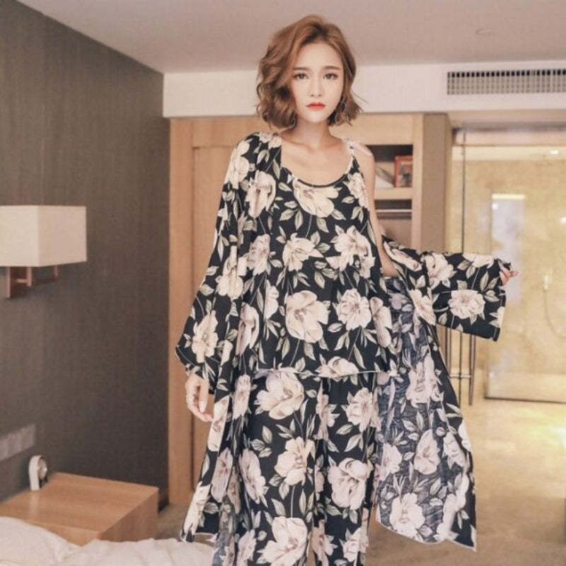 The Various Print Pajama Set Women Comfortable Pajama-Original Pajamas