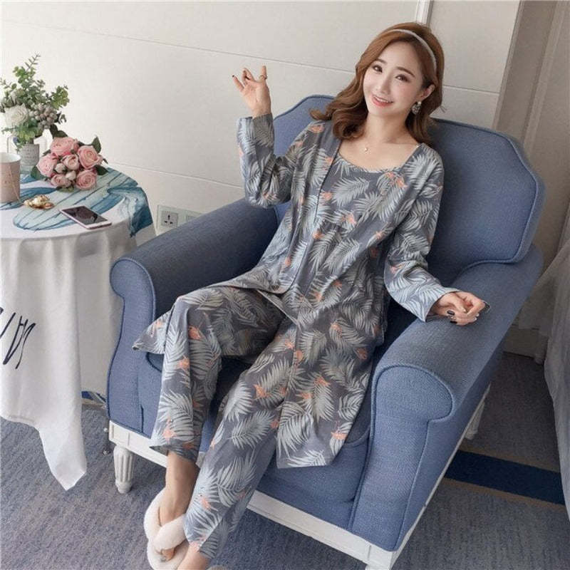 The Various Print Pajama Set Women Comfortable Pajama-Original Pajamas