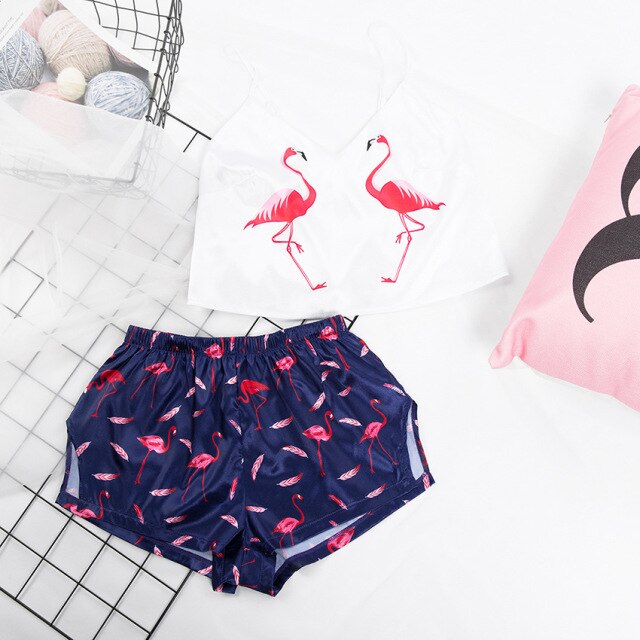 3 Piece Pajama Set Womens Kimono Bathrobe Satin-Original Pajamas