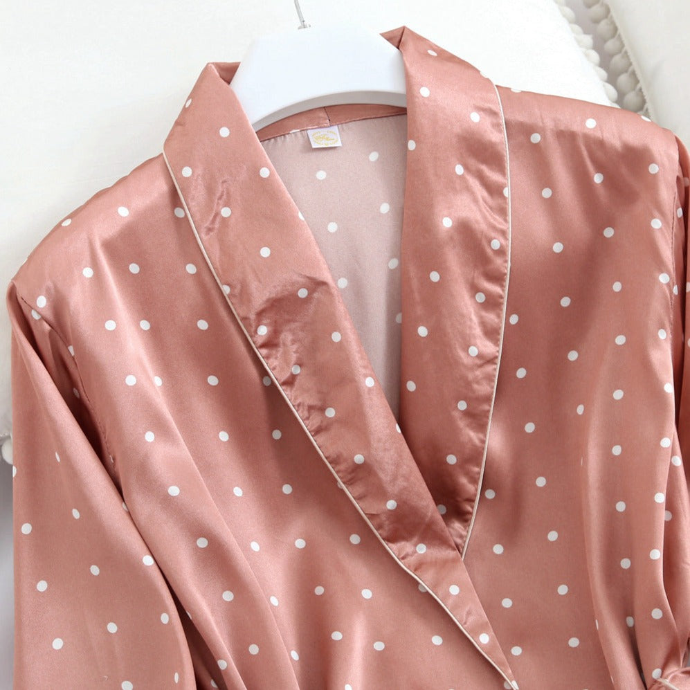 The Heart Polka Dots Pajama Set Original Pajamas-Original Pajamas