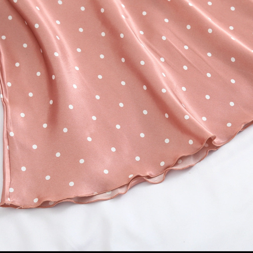 The Heart Polka Dots Pajama Set Original Pajamas-Original Pajamas