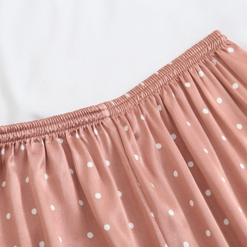 The Heart Polka Dots Pajama Set Original Pajamas-Original Pajamas