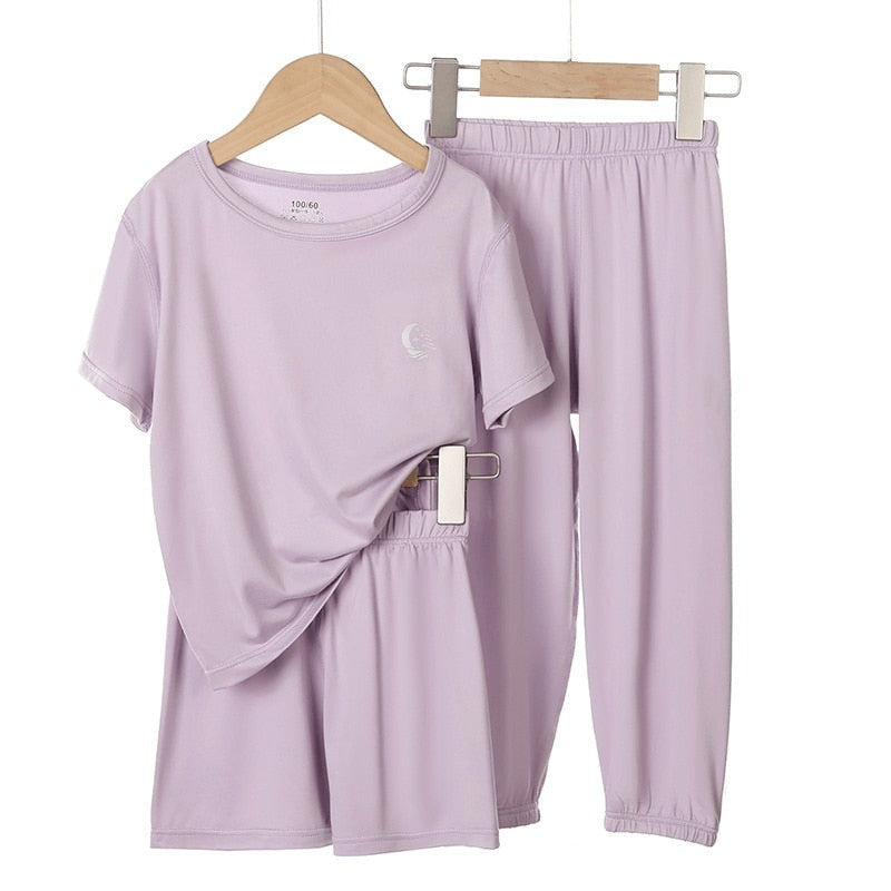 Baby Pajamas Set 3 Piece Child Lounge Clothes 2-12Y-Original Pajamas