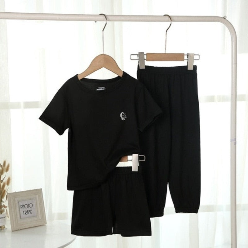 Baby Pajamas Set 3 Piece Child Lounge Clothes 2-12Y-Original Pajamas