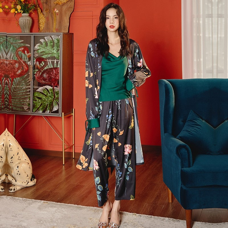 The Casual Printed Pajama Set Best Quality Pajamas-Original Pajamas