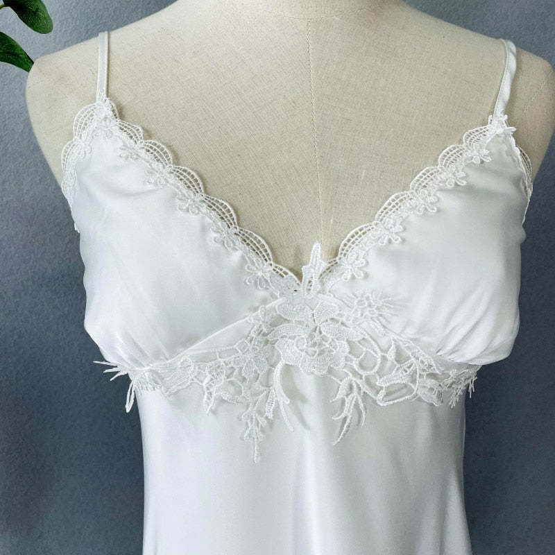 3 Piece Patchwork Satin Summer Casual Nightwear Clothing-Original Pajamas