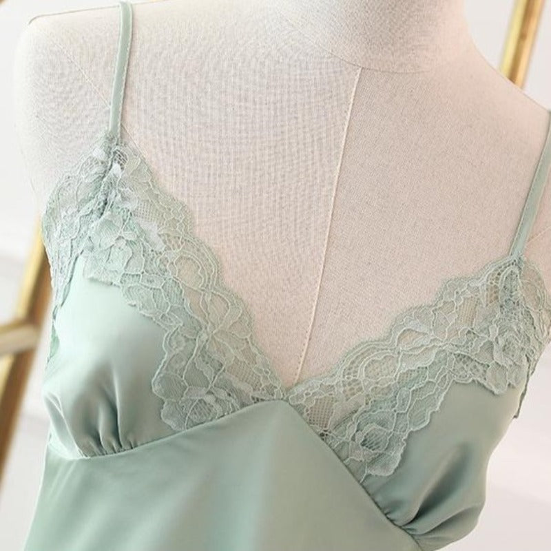 Stripe Printed 3 Piece Pajama Set With Robe Home Wear-Original Pajamas