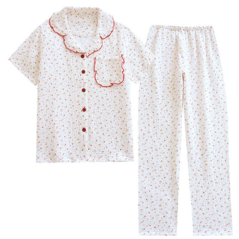 Sober White Summer 2 Piece Pajamas set-Original Pajamas