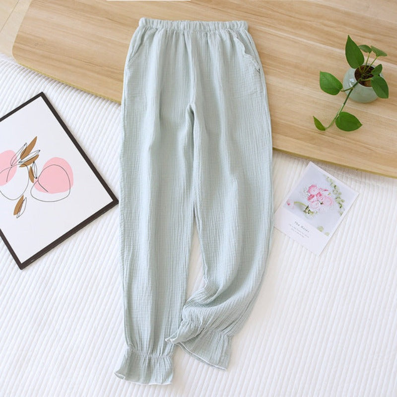 Cotton Spring Candy Color Pants-Original Pajamas