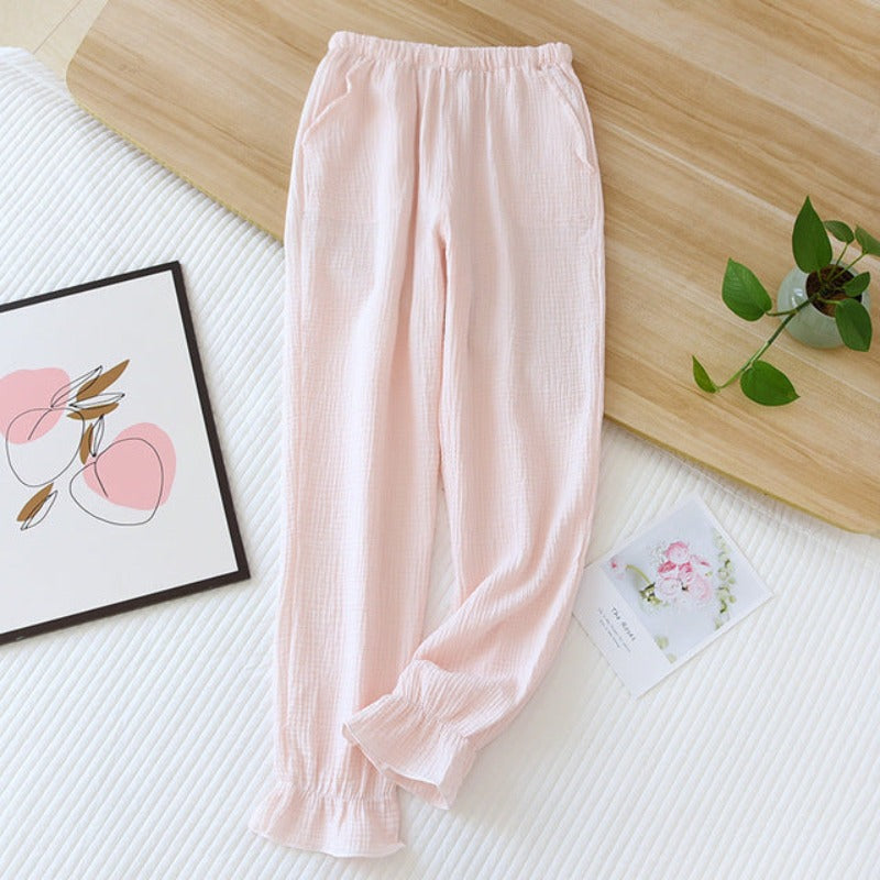 Cotton Spring Candy Color Pants-Original Pajamas