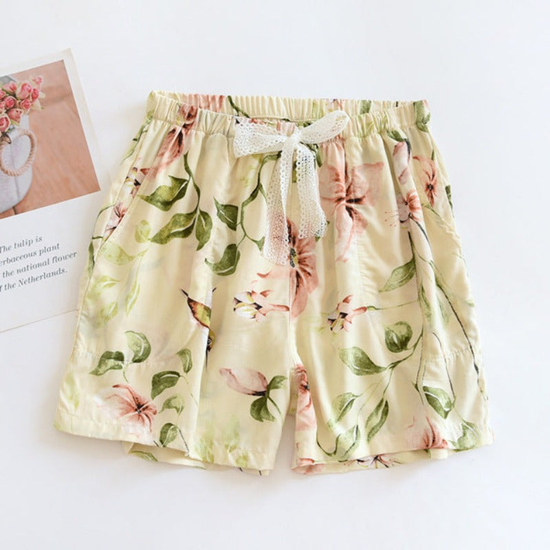 New Cotton Viscose Shorts For Women-Original Pajamas
