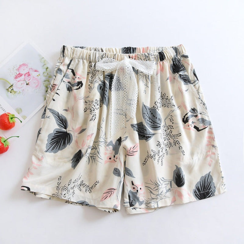 New Cotton Viscose Shorts For Women-Original Pajamas