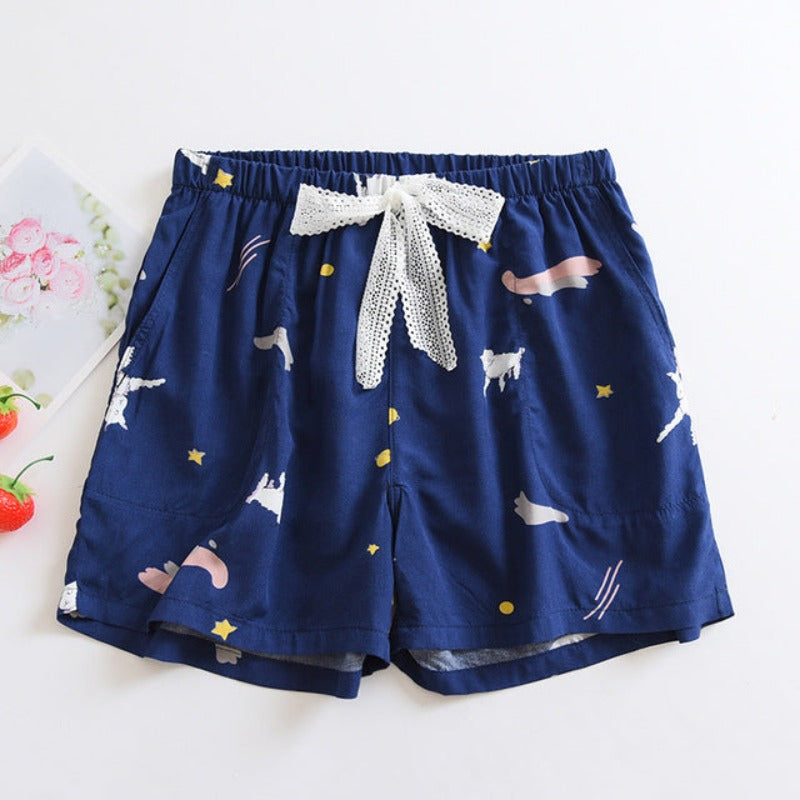 New Cotton Viscose Shorts For Women-Original Pajamas