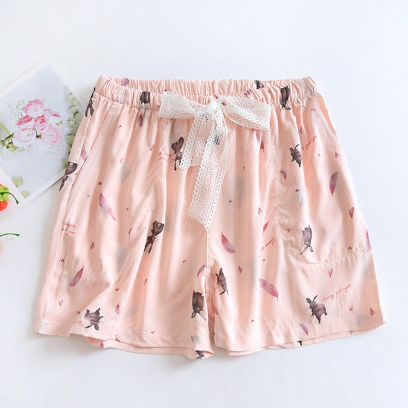 New Cotton Viscose Shorts For Women-Original Pajamas