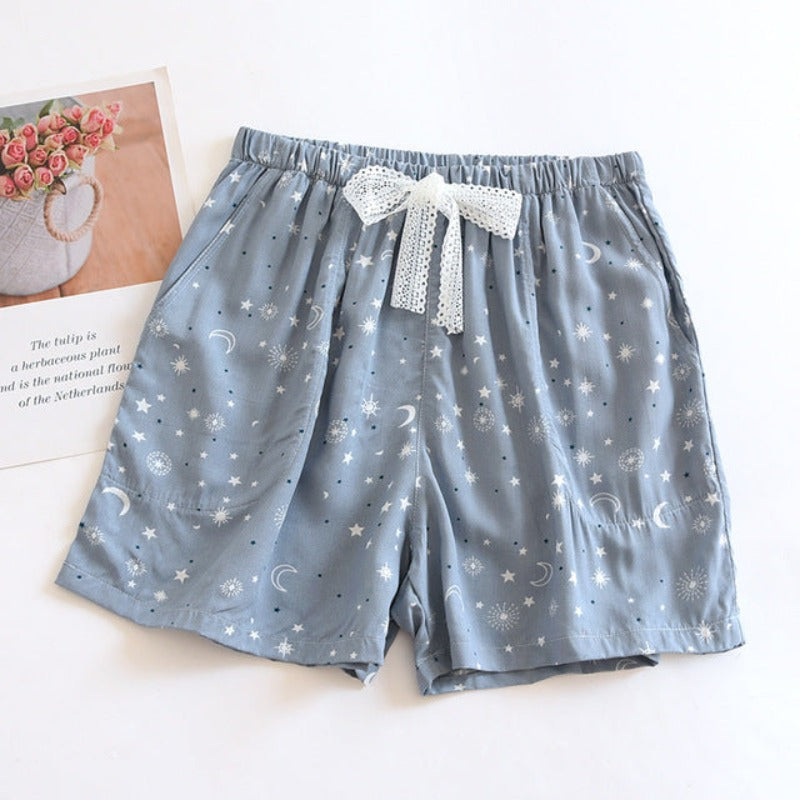 New Cotton Viscose Shorts For Women-Original Pajamas