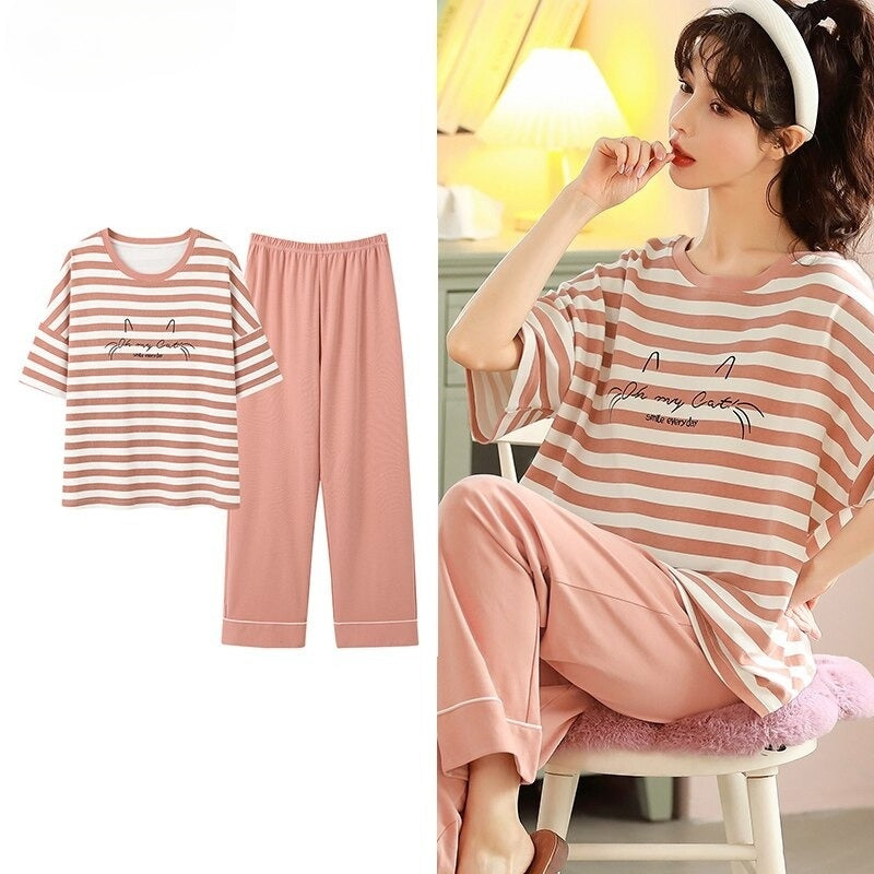 Women's Cartoon Pajamas Set-Original Pajamas