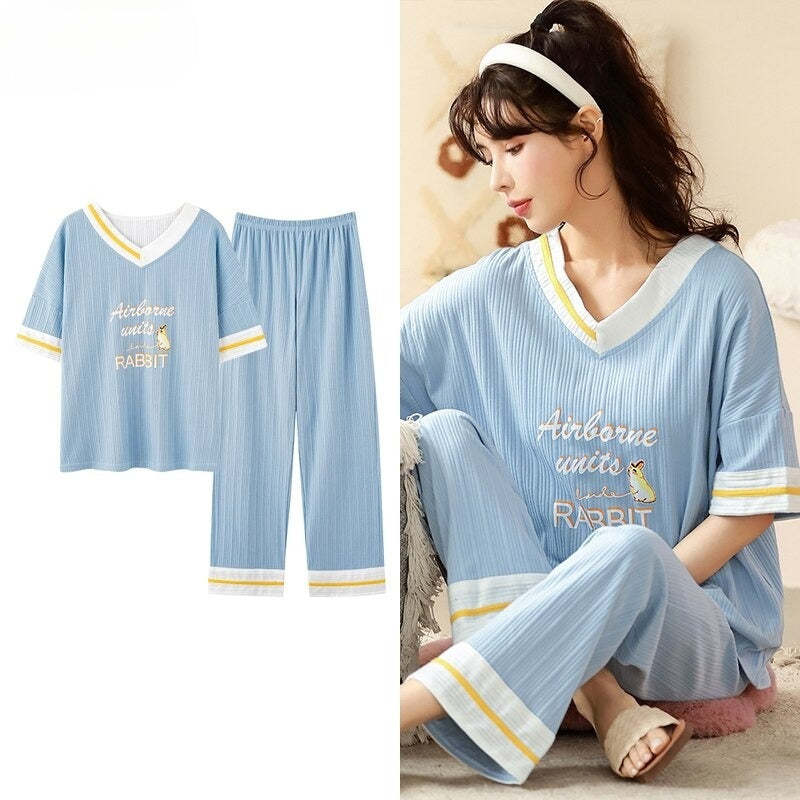 Women's Cartoon Pajamas Set-Original Pajamas