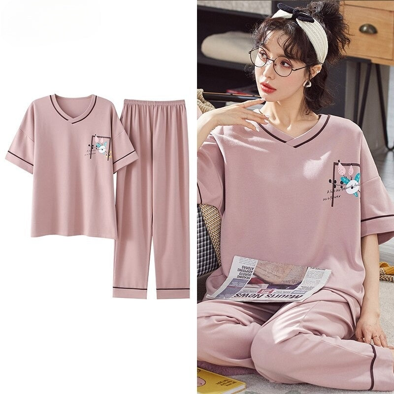 Women's Cartoon Pajamas Set-Original Pajamas