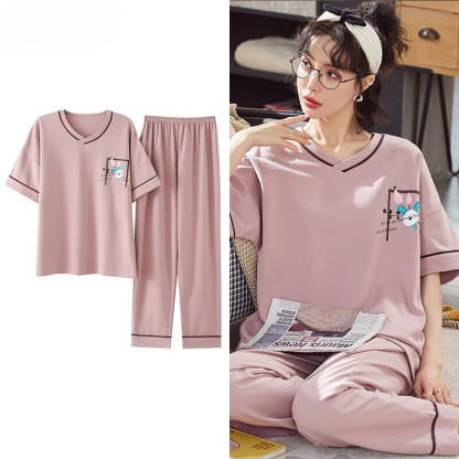 Women's Cartoon Pajamas Set-Original Pajamas
