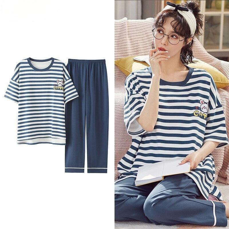 Women's Cartoon Pajamas Set-Original Pajamas