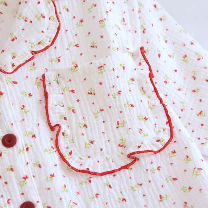 Sober White Summer 2 Piece Pajamas set-Original Pajamas
