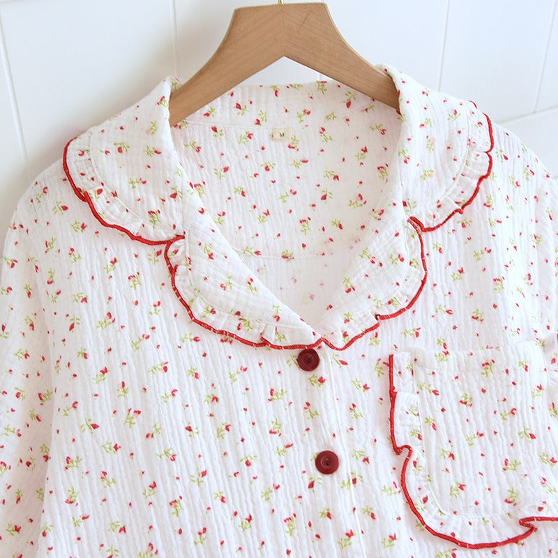 Sober White Summer 2 Piece Pajamas set-Original Pajamas