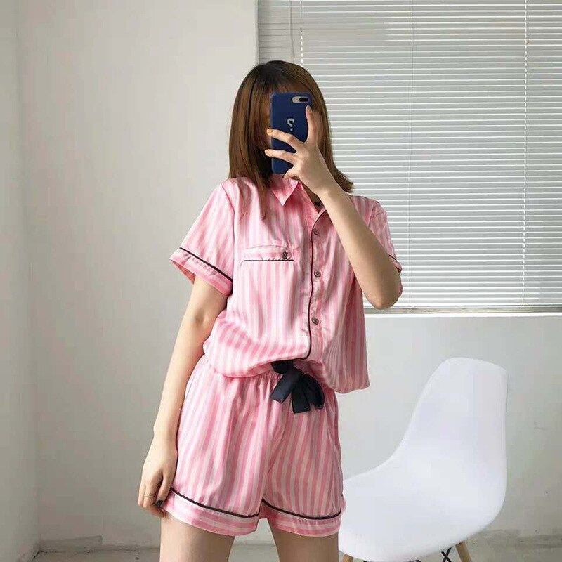 Women Stripes Sleepwear Pajamas Loungewear-Original PajamasWomen Stripes Sleepwear Pajamas Loungewear - Image 6