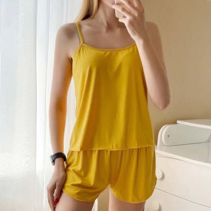 Women's Tank Top Suits with Shorts Set-Original Pajamas
