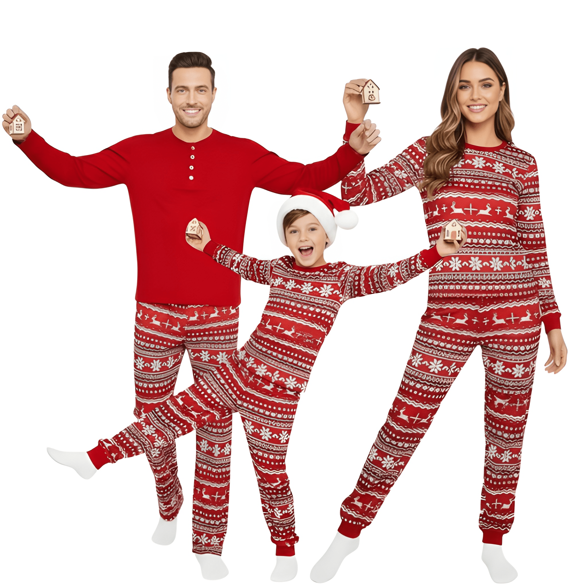 Matching Family Pajama Set For Winter