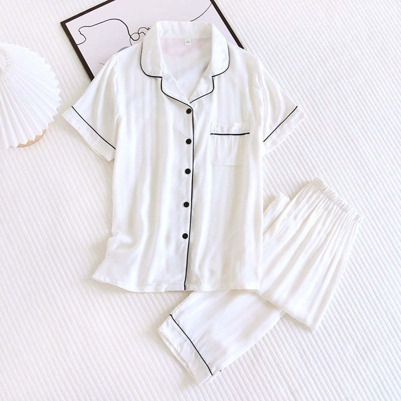 Men & Women's 2 Piece Short Sleeve Pajama Set-Original Pajamas