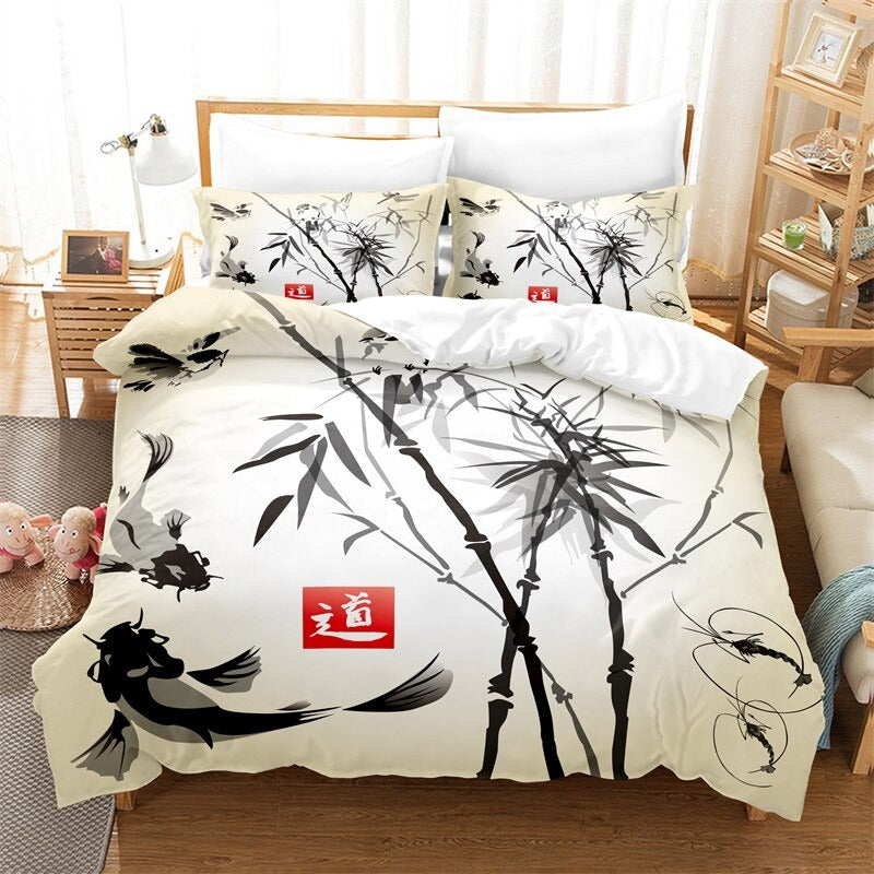 Pastoral Style Duvet Cover Set