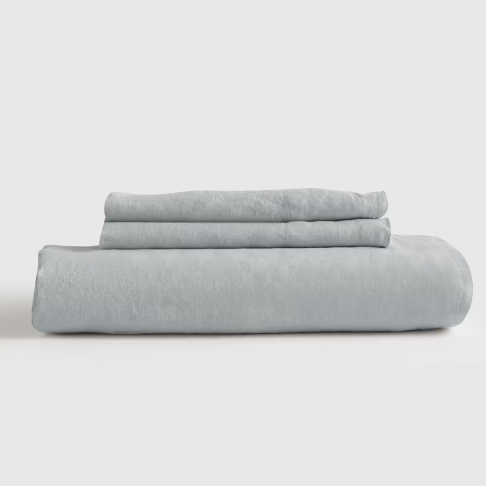 European Flax Linen Bed Sheet  Set