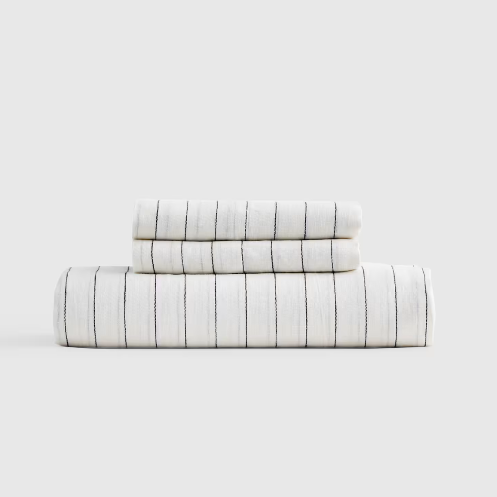 Soft European Linen Bed Sheet Set