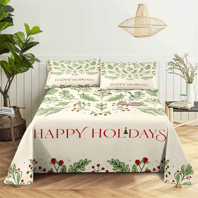 Bed Sheets And Pillowcases Bedding Set