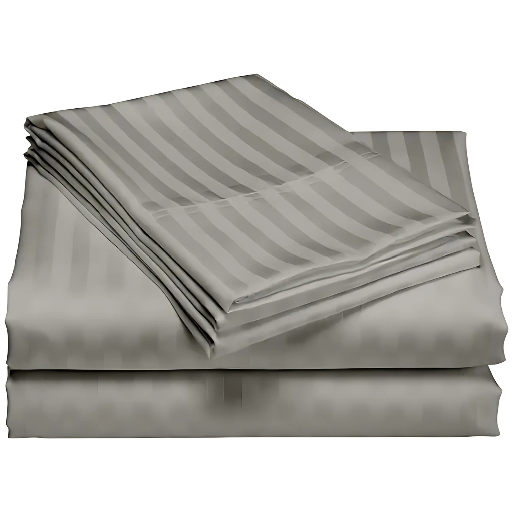Cotton Deep Pocket Stripe Sheet Set