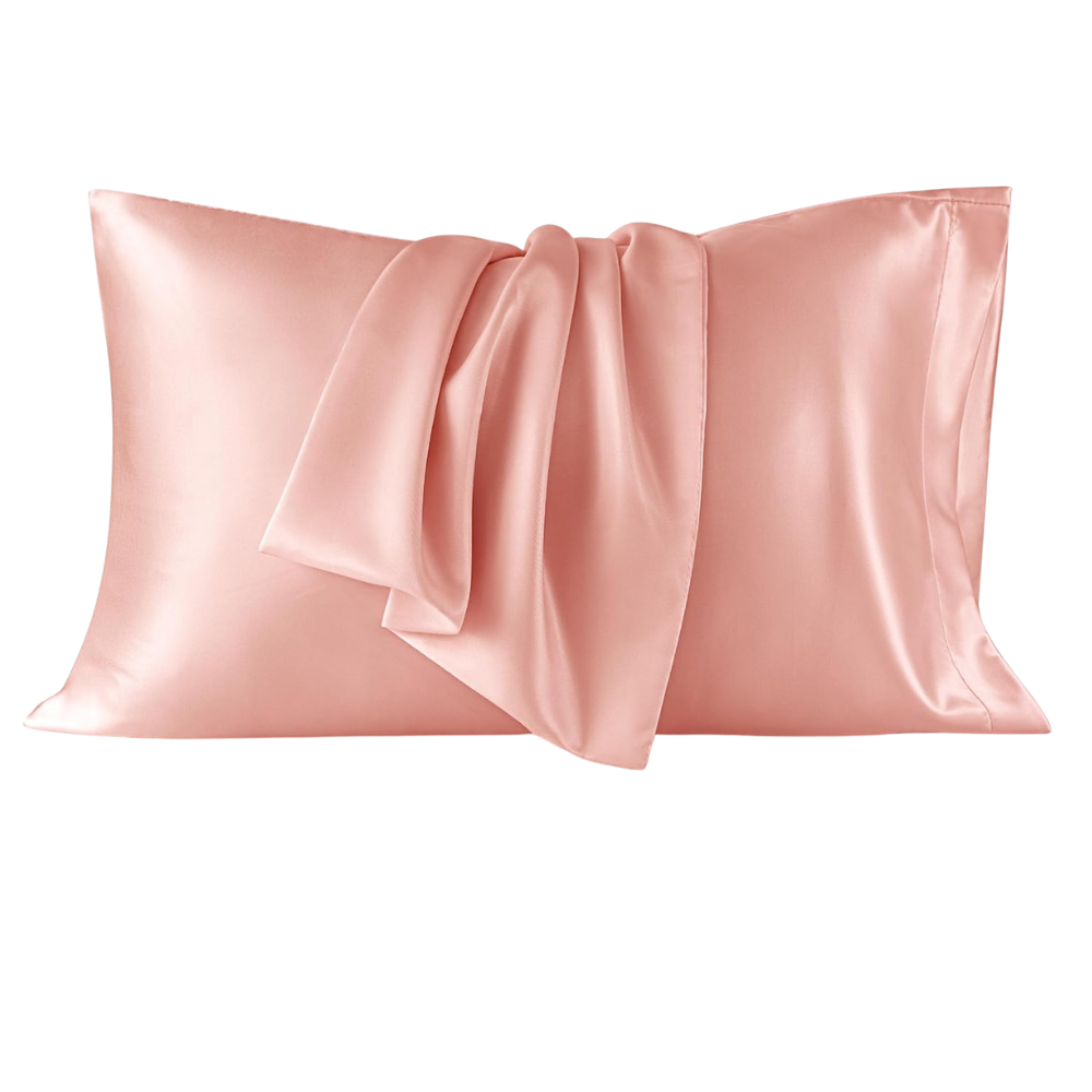 Set Of 2 Satin Queen Size Pillowcase With Cooling Envelope ClosureSet Of 2 Satin Cooling Pillowcase With Envelope Closure - Image 3